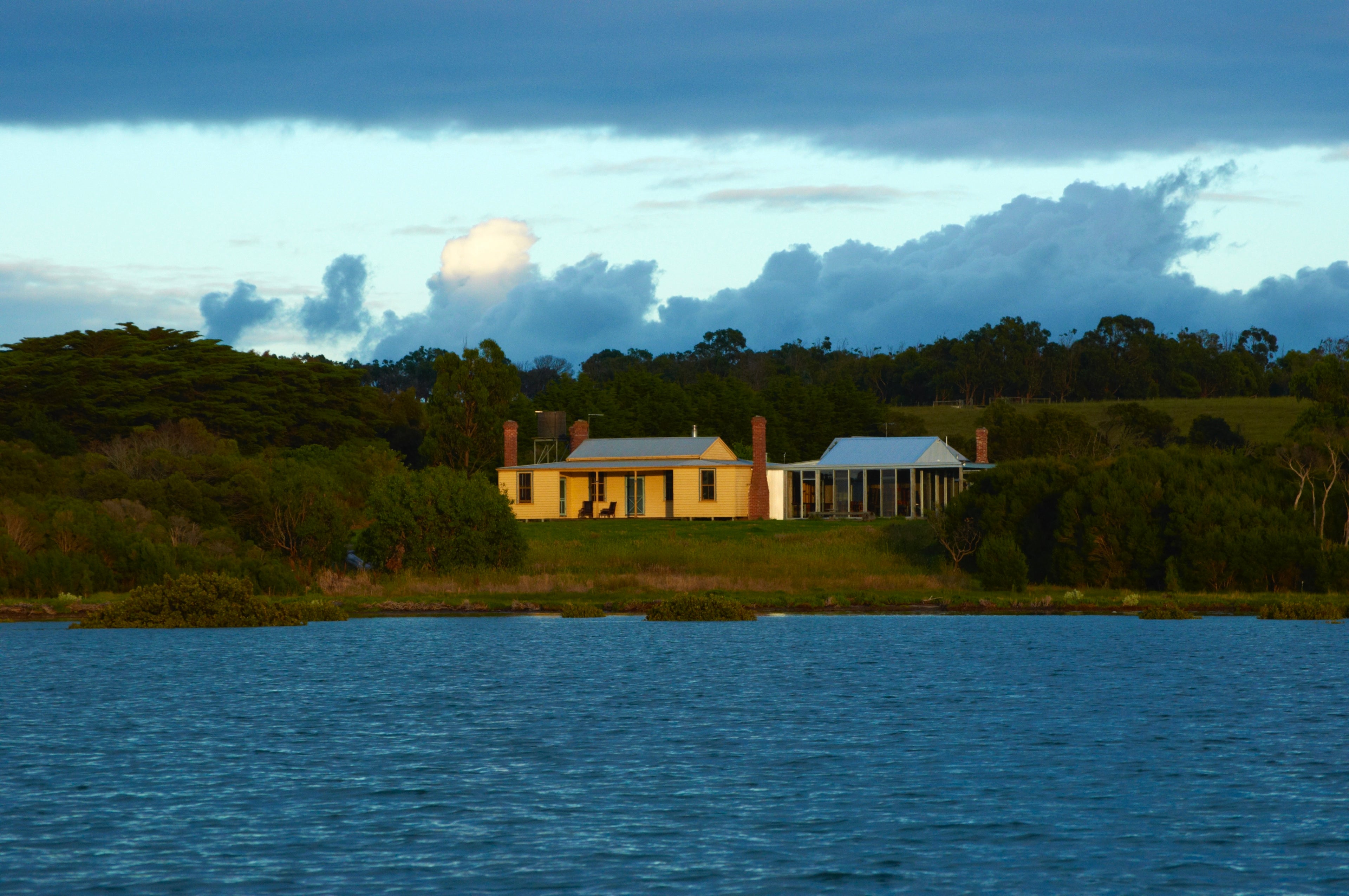 Our Story

Our 1880's homestead and vineyards sit on a secluded island, just a short ferry from the Mornington Peninsula and Phillip Island.  Our original vineyard, bordered by national park, reflects the pristine environment that defines our wines. Fully self-sustained and off-grid, the estate is proudly carbon positive. 

